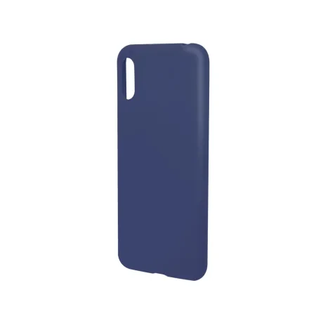 Husa Huawei Y6 2019 Lemontti Silicon Silky Albastru Inchis
