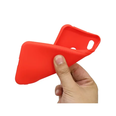 Husa Huawei Y6s 2019 Lemontti Silicon Silky Rosu