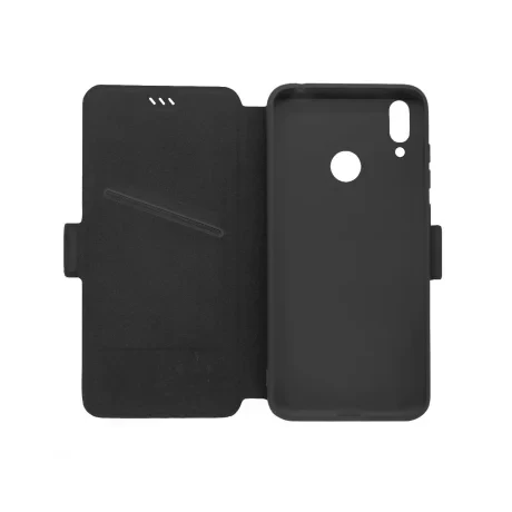 Husa Huawei Y7 2019 Lemontti Book Elegant Negru