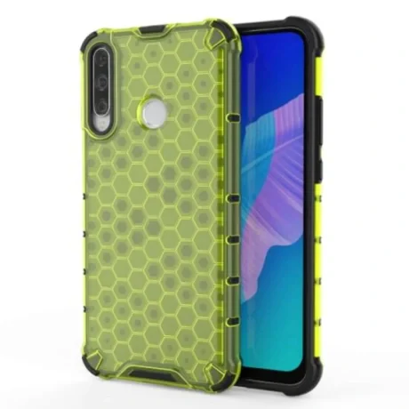 Husa Huawei Y7P Lemontti Honeycomb Green