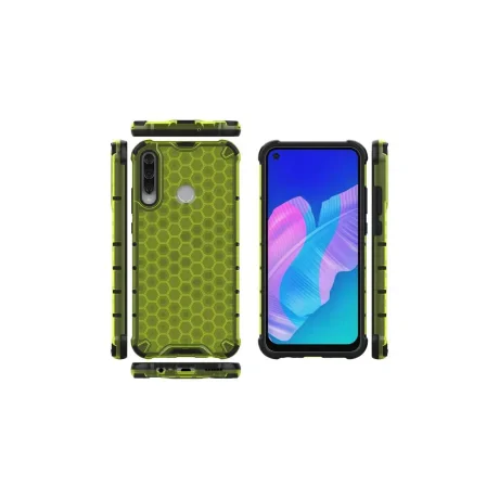 Husa Huawei Y7P Lemontti Honeycomb Green