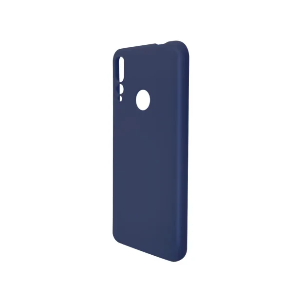 Husa Huawei Y9 Prime 2019 Lemontti Silicon Silky Albastru Inchis