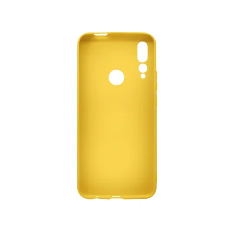 Husa Huawei Y9 Prime 2019 Lemontti Silicon Silky Galben