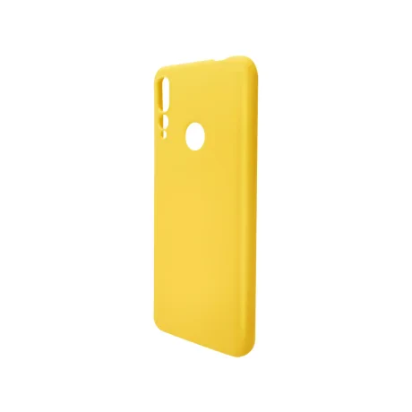 Husa Huawei Y9 Prime 2019 Lemontti Silicon Silky Galben