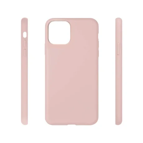 Husa iPhone 11 Lemontti Liquid Silicon Pink Sand