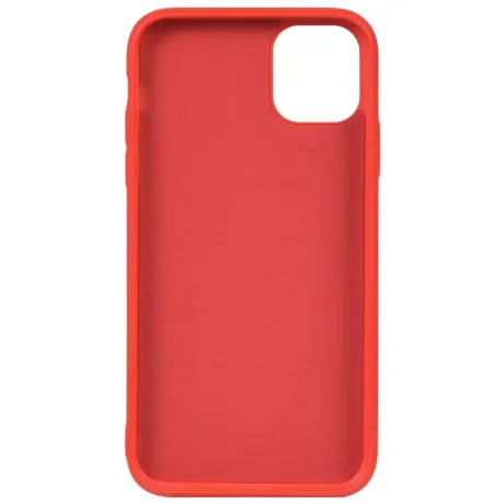 Husa iPhone 11 Lemontti Liquid Silicon Red