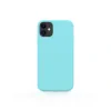 Husa iPhone 11 Lemontti Liquid Silicon Tiffany Blue