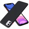 Husa iPhone 11 Lemontti Solid Silicone Negru