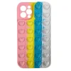 Husa iPhone 11 Pro Lemontti Heart Pop it Multicolor 2