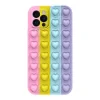 Husa iPhone 11 Pro Lemontti Heart Pop it Multicolor 3