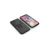 Husa iPhone 11 Pro Lemontti Ring Armor Kickstand Negru