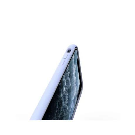 Husa iPhone 11 Pro Lemontti Silicon Soft Slim Lavender Gray