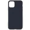 Husa iPhone 11 Pro Max Lemontti Liquid Silicon Dark Blue