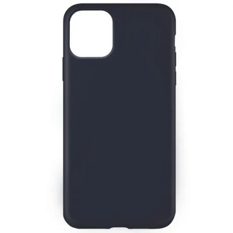 Husa iPhone 11 Pro Max Lemontti Liquid Silicon Dark Blue