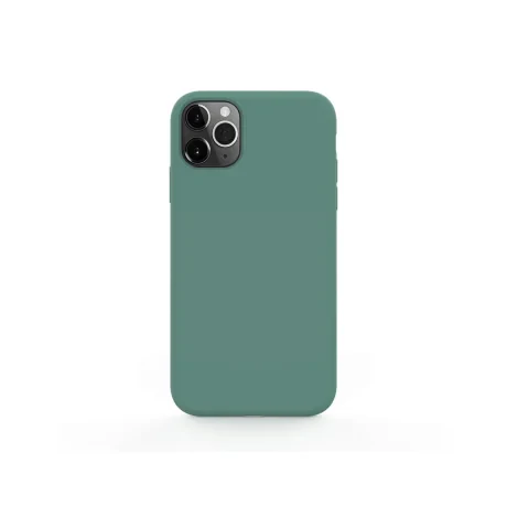 Husa iPhone 11 Pro Max Lemontti Liquid Silicon Forest Green