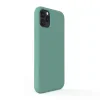 Husa iPhone 11 Pro Max Lemontti Liquid Silicon Forest Green