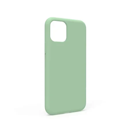 Husa iPhone 11 Pro Max Lemontti Liquid Silicon Light Green