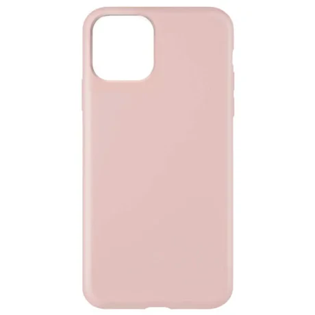 Husa iPhone 11 Pro Max Lemontti Liquid Silicon Pink Sand