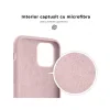 Husa iPhone 11 Pro Max Lemontti Liquid Silicon Pink Sand