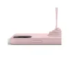 Husa iPhone 11 Pro Max Lemontti Liquid Silicon Pink Sand