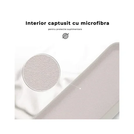 Husa iPhone 11 Pro Max Lemontti Liquid Silicon Stone