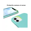 Husa iPhone 11 Pro Max Lemontti Liquid Silicon Tiffany Blue