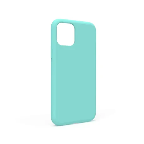 Husa iPhone 11 Pro Max Lemontti Liquid Silicon Tiffany Blue