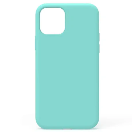 Husa iPhone 11 Pro Max Lemontti Liquid Silicon Tiffany Blue