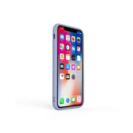 Husa iPhone 11 Pro Max Lemontti Silicon Soft Slim Lavender Gray