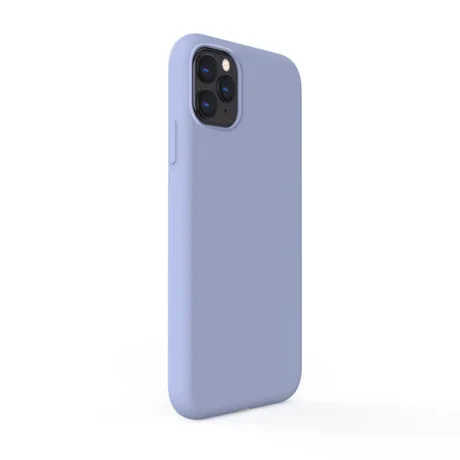 Husa iPhone 11 Pro Max Lemontti Silicon Soft Slim Lavender Gray