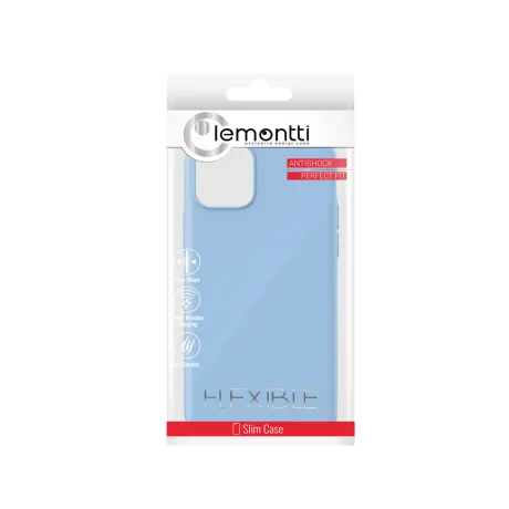 Husa iPhone 11 Pro Max Lemontti Silicon Soft Slim Ocean Blue