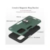 Husa iPhone 12 / 12 Pro Lemontti Armour Series 2 in 1 Dark Green