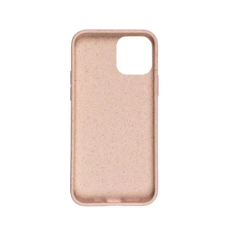 Husa iPhone 12 / 12 Pro Lemontti Feronia Bio Bej (biodegradabil)
