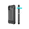 Husa iPhone 12 / 12 Pro Lemontti Hybrid Armor Negru