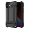 Husa iPhone 12 / 12 Pro Lemontti Hybrid Armor Negru