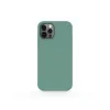 Husa iPhone 12 / 12 Pro Lemontti Liquid Silicon Forest Green