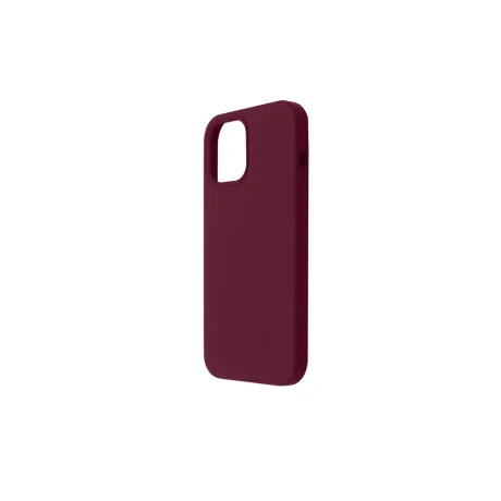 Husa iPhone 12 / 12 Pro Lemontti Liquid Silicon MagSafe  Wine