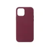 Husa iPhone 12 / 12 Pro Lemontti Liquid Silicon MagSafe  Wine