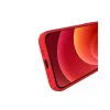 Husa iPhone 12 / 12 Pro Lemontti Liquid Silicon Red