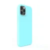 Husa iPhone 12 / 12 Pro Lemontti Liquid Silicon Tiffany Blue