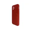 Husa iPhone 12 / 12 Pro Lemontti Silicon Card Red