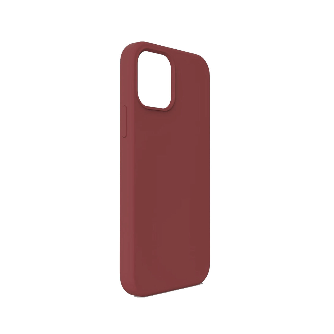 Husa iPhone 12 / 12 Pro Lemontti Silicon Silky Grena thumb