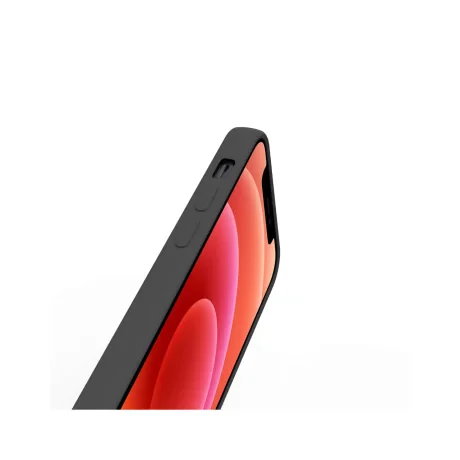 Husa iPhone 12 / 12 Pro Lemontti Silicon Soft Slim Black