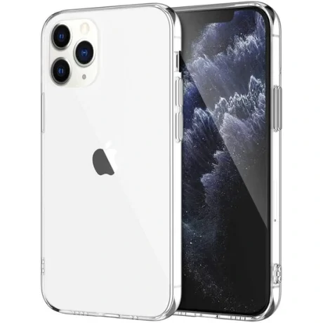 Husa iPhone 12 / 12 Pro Lemontti Silicon Transparent
