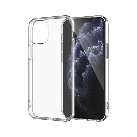Husa iPhone 12 / 12 Pro Lemontti Silicon Transparent