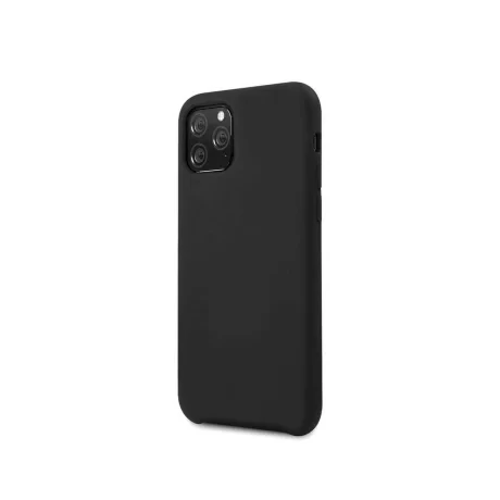 Husa iPhone 12 / 12 Pro Lemontti Silicone Lite Negru
