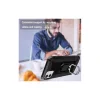 Husa iPhone 12 Mini Lemontti Carbon Fiber Rotating Ring Holder Black