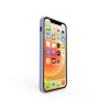 Husa iPhone 12 Mini Lemontti Silicon Soft Slim Lavender Gray