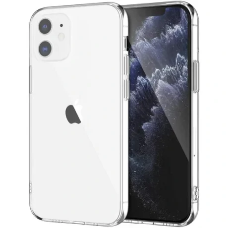 Husa iPhone 12 Mini Lemontti Silicon Transparent