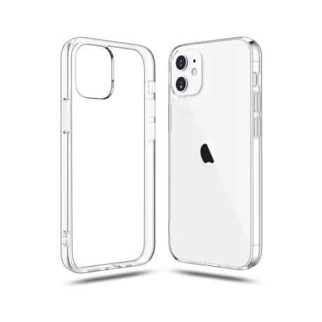 Husa iPhone 12 Mini Lemontti Silicon Transparent